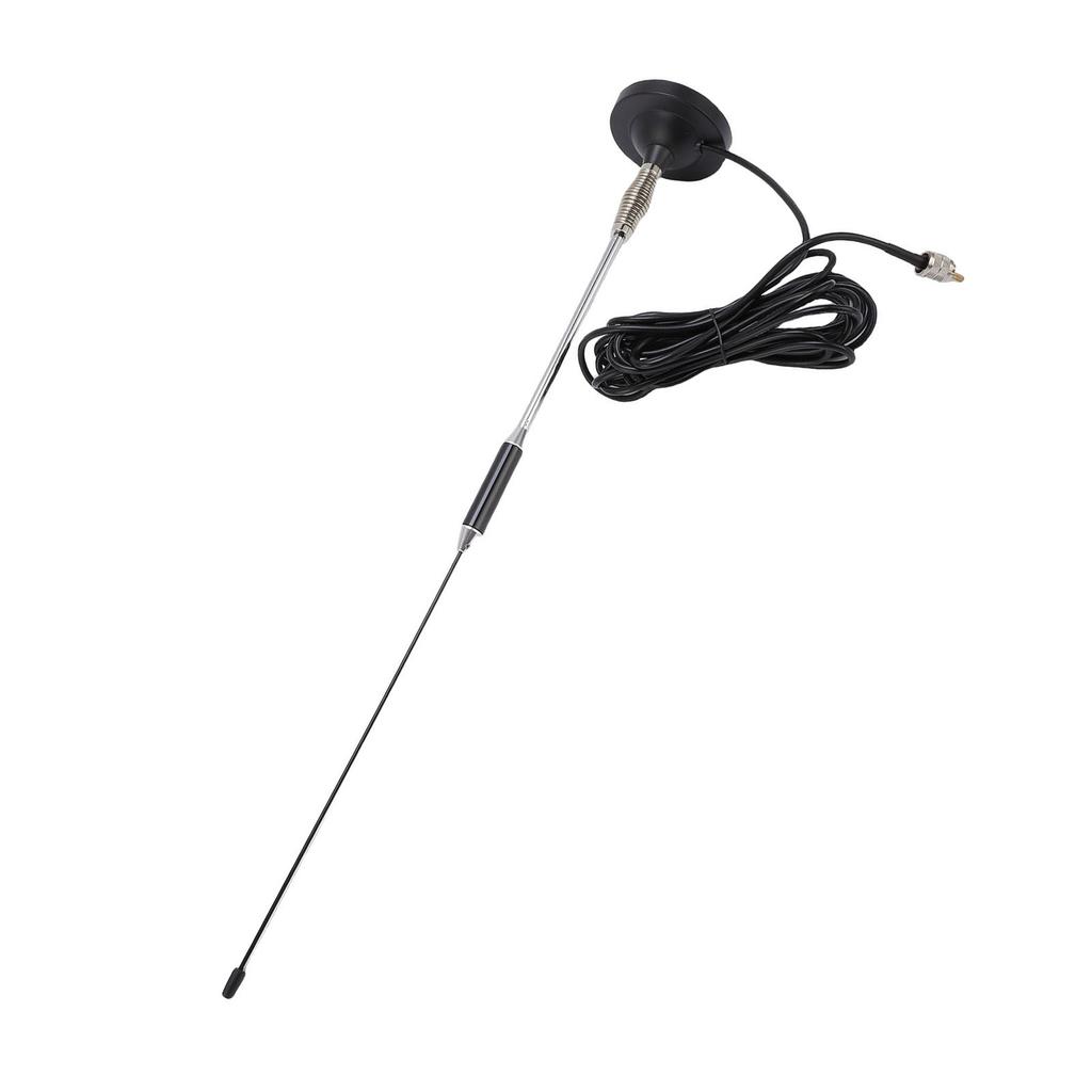 26 28MHz 26.37in CB Antenna Kit with Heavy Duty Magnetic Mount and Spring for Cars Trucks Mobile Base Stations 3 Meter