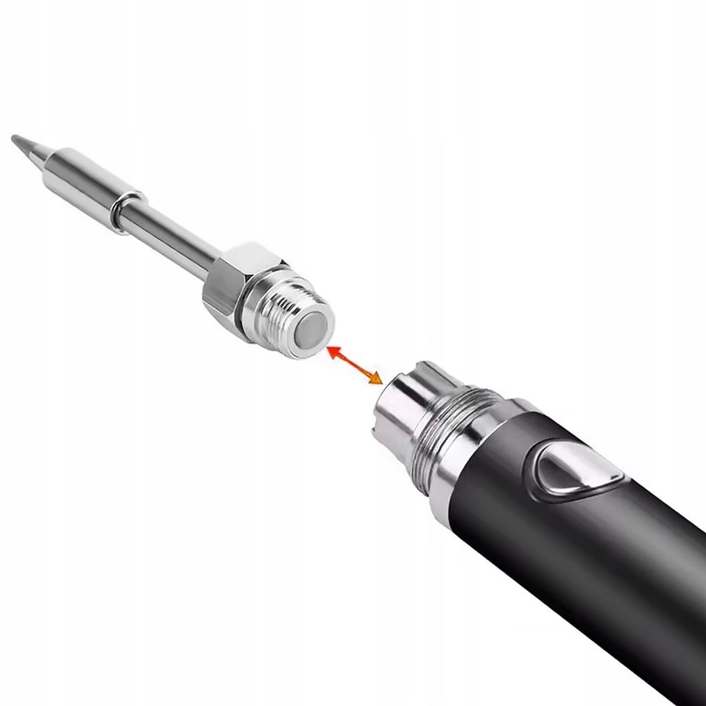 Rosfix Lutownica Akumulatorowa Bezprzewodowa 15W – Mobilne Narzędzie do Lutowania | 3 Tryby Temperatur | Ładowanie przez USB C