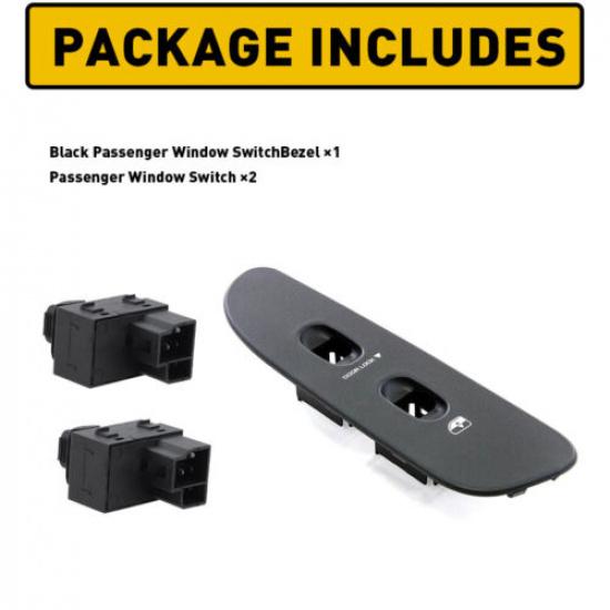 SET For Dodge Ram 1500 2500 Passenger Side Power Window Switch 56007695AC 02-10