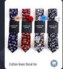 Luxury Men's Jacquard Christmas Tie - High-end Polyester Fashion