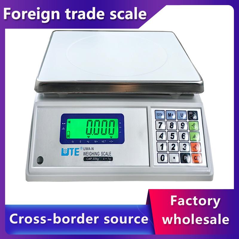 

3 кг Электронные счетные весы UTE, 30 кг Платформенные весы, Точность 0,1 г Max Weight 1.5kg, Accuracy 0.05g
