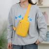 New Solid Simple Sports Chest Bag Women's Crossbody Bag Lightweight and Versatile Shoulder Bag