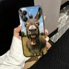 Funny Donkey Animal Soft Phone Case for Xiaomi Poco X5 X6 X7 X8 Pro Max X3 F7 F8 Ultra M8 M7 M6 M5 Redmi 15 15C 14C 13C 12C X4 F