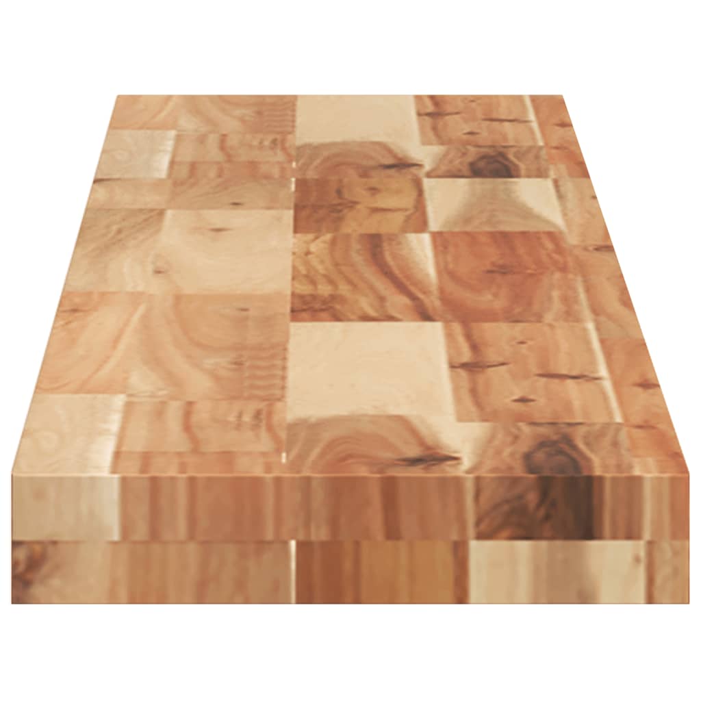 Floating Shelf 120x20x4 cm Solid Acacia Wood Oil Treated