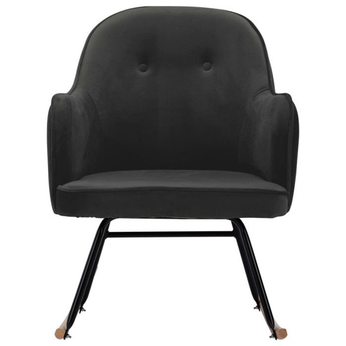 VidaXL Chaise à Bascule Fauteuil à Bascule de Salon Meuble de Salle de Séjour Siège de Salon Maison Intérieur Patio 289900