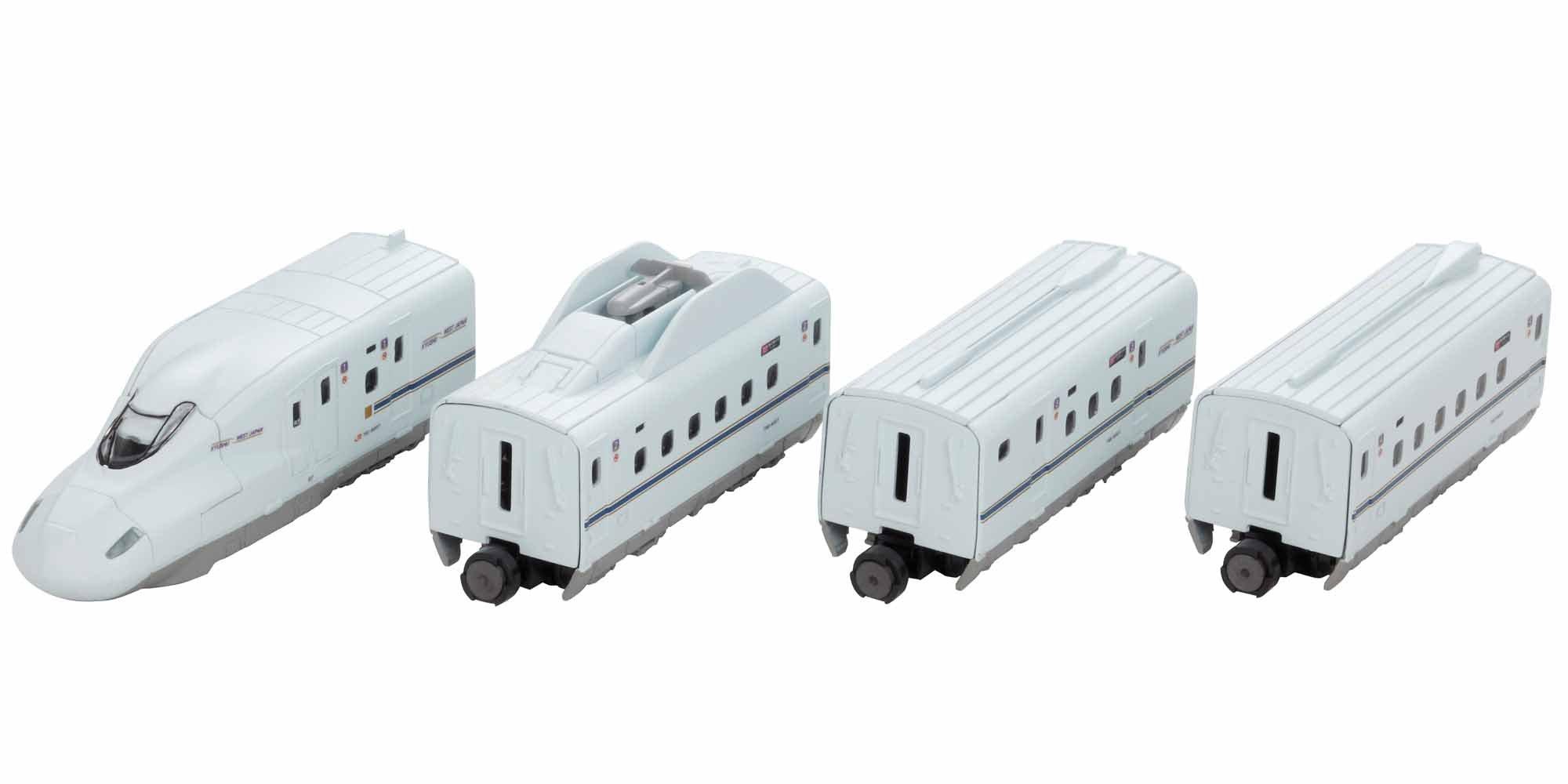 

B-Train Shorty N700 Series Sanyo Kyushu Shinkansen B Set Пластиковая модель