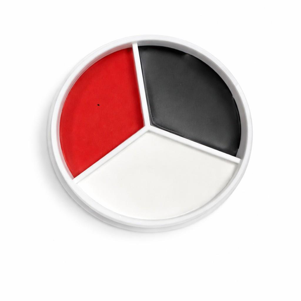 Three-Color Face & Body Paint for Halloween, Christmas & Events