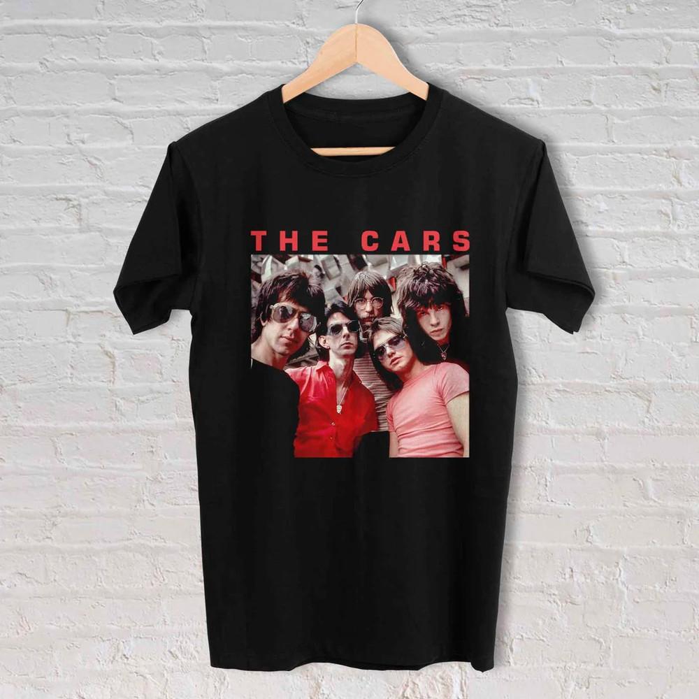 The Cars Band Shirt 70s 80s Shirt Cotton All size Black Unisex Unisex T-Shirt XXXL