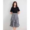 Demana Faux Two-Piece Plaid Patchwork Dress