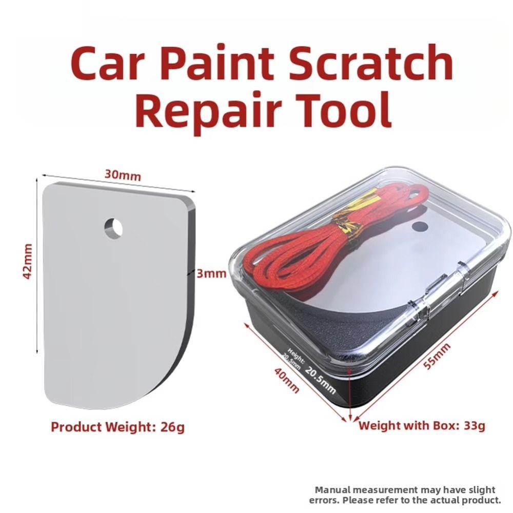 Steel Material Car Scratch Repair Tool Car Paint Cleaning Scraper  Automotive Paint Surfaces