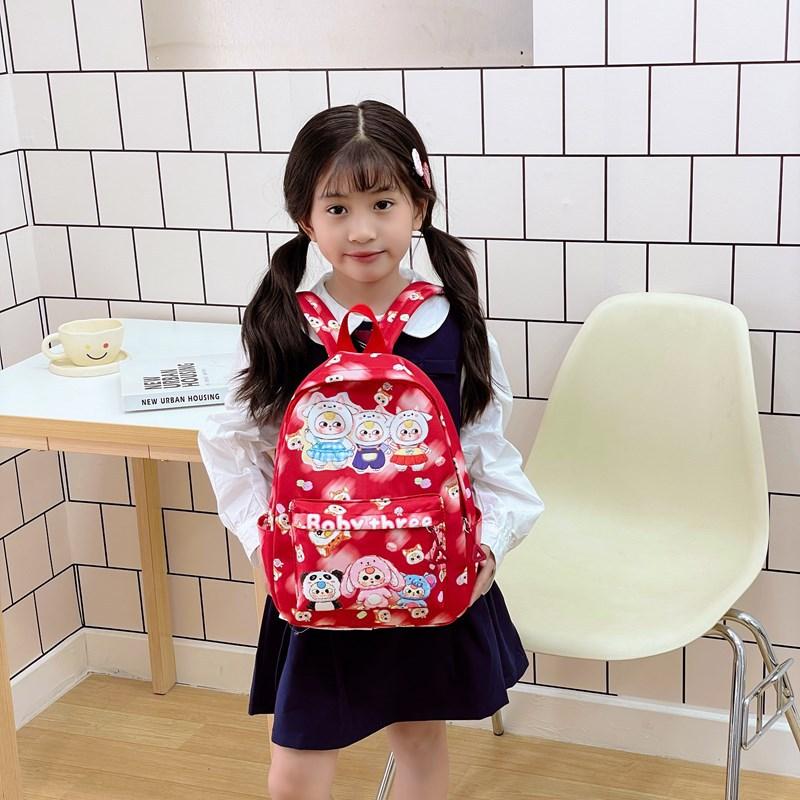School bag new cartoon animation backpack Ava three-year-old leisure student backpack