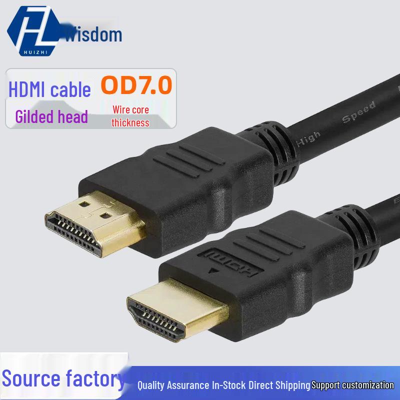 HDMI HD Cable 1.4 for TV, PC, Set-Top Box, Monitor (1.5m/3m)