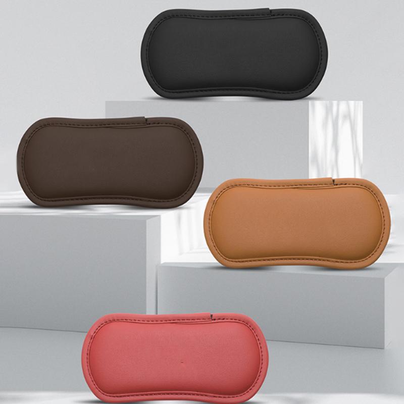 Leather Car Leg Cushion Elastic Memory Foam Knee Pad Car Pillow Cushion Armrest Pad Universal Thigh Support Accessories