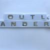 AAZQ1 OUTLANDER Letter ABS Plastic Car Logo Is Suitable for Body Trunk Tail Side Sticker Decorative Decal Accessories