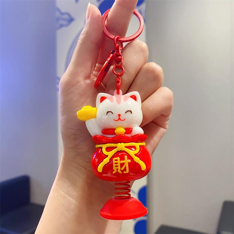 Милый мультяшный качающийся музыкальный автомобиль, украшение, изысканные украшения, мультяшный брелок-подвеска, детская игрушка, маленький подарок