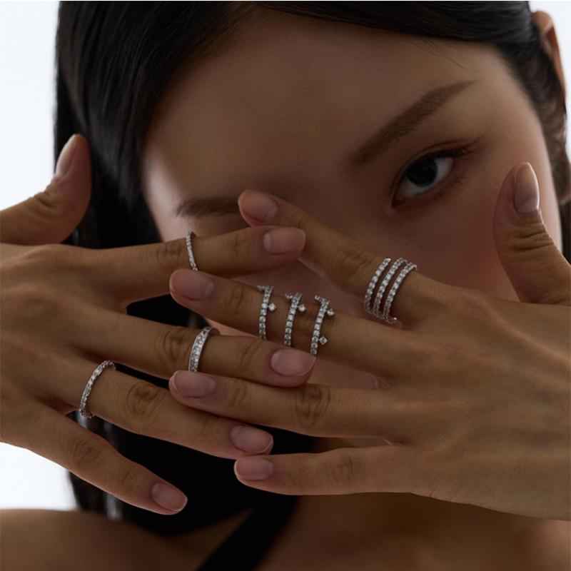Miss Green Princess Guard Ring Neo Diamond