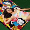 Anime B-Bettys B-Boops Big Microfiber Beach Towels Quick Dry Towel Sand Beach Towels Pool Towel for Travel Swim Pool Yoga