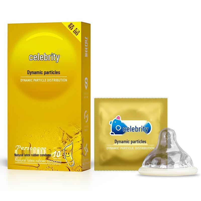 Celebrity Condoms Premium Series: Ribbed & Dotted Ultra-Thin for Enhanced Pleasure & Family Planning