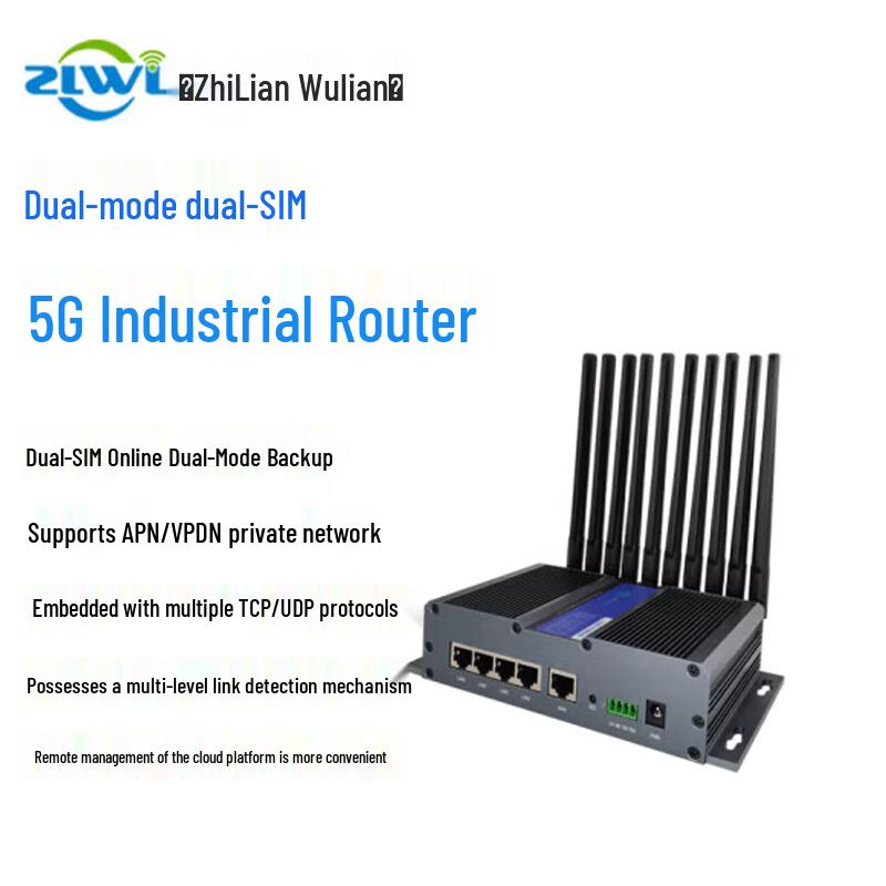 ZLWL Industrial 5G Dual-Mode WiFi Router