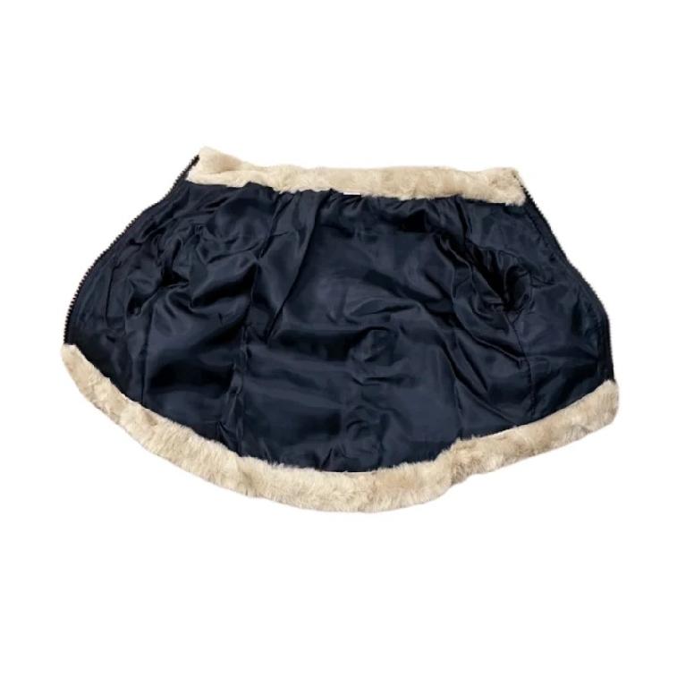 Environmentally Friendly Material Winter Warm Pet Plush Coat With Luxurious Style Dog Fur Jack