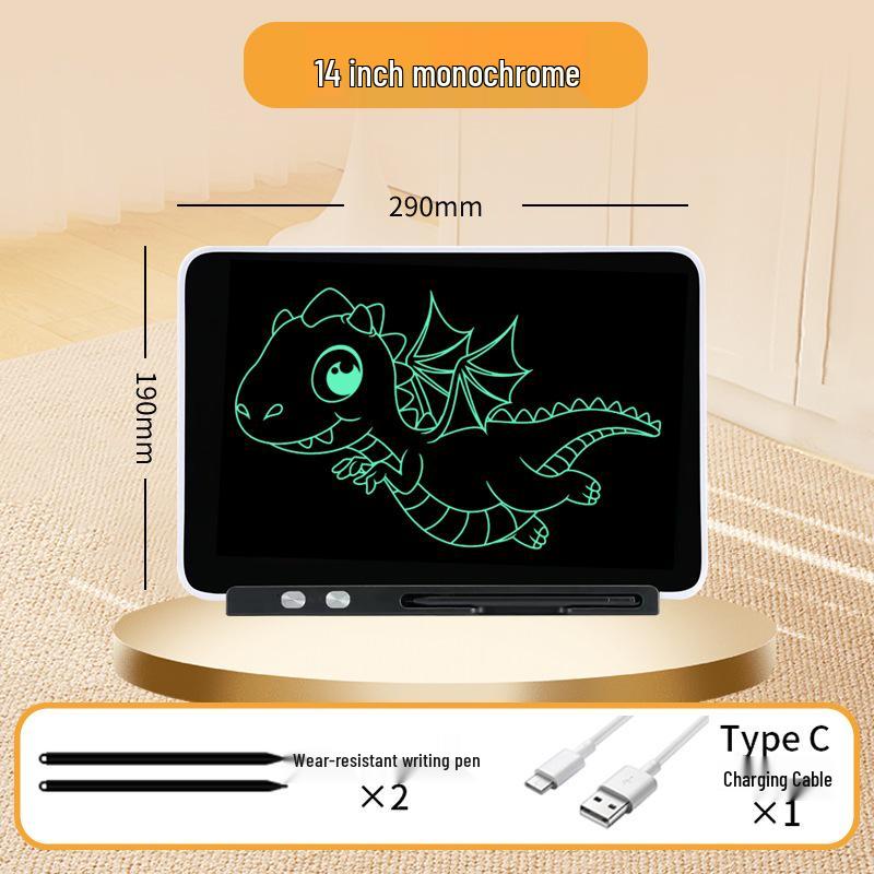 Children's LCD Writing & Drawing Board - Erasable and Portable Blackboard