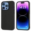 For iPhone 16 Pro Case Carbon Fiber Texture PU+PC+TPU Phone Cover