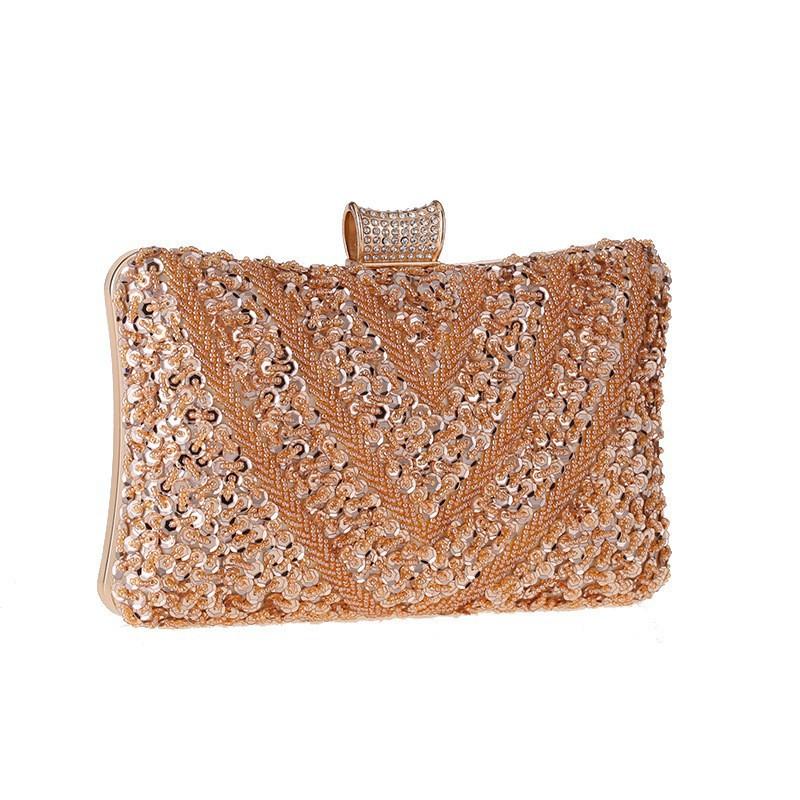 

Luxy Moon Women s Clutch Bag Apricot Pearl Evening Clutch Purse Luxury Women Handbag Handmade Wedding Party Shoulder Bag