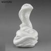 Home Decoration Pei Ajin Zodiac Snake Ornament Zodiac signs: Snake Feng Shui ornaments mascot Ceramic snake 1pcs