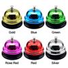 New 1PC Call Bell Desk Kitchen Hotel Counter Reception Festival Bells Small Dining Bell Table Summoning Bell Party Supplies