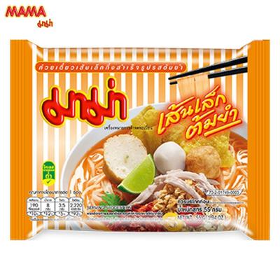 MAMA Instant Tom Yum Reisnudeln 55 gx 6 Stück / 12 Stück / 24 Stück - Thai Food