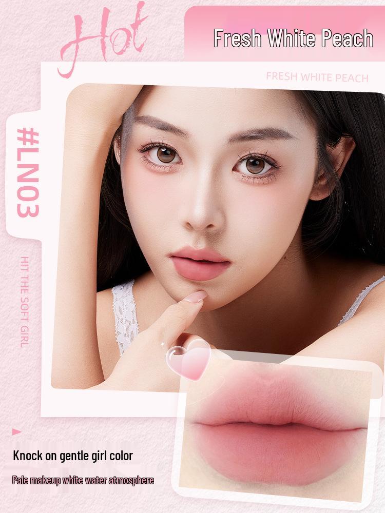 Jianmei Chuangyan Double-Ended Lip Liner Brush: Defines Shape, Plumps Lips, Waterproof, Long-lasting, No Fade, Nude Lipstick for Women.