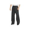 Nike Moda Tecnologica Comodi Versatili Pantaloni Sportivi Lavorati a Maglia a Gamba Larga Uomo pantaloni Nero Carbone HJ0696-060