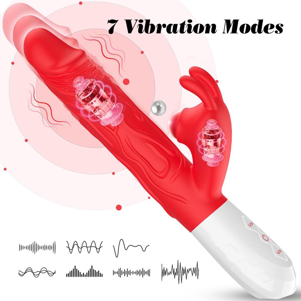 Brilliant V50 Automatic Telescopic Vibrator & Tongue Massager for Women