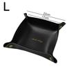 Pu Leather Storage Box Desktop Storage Tray Folding Organizer For Jewelry Key Coin Nordic Home Table Decoration SNHX03