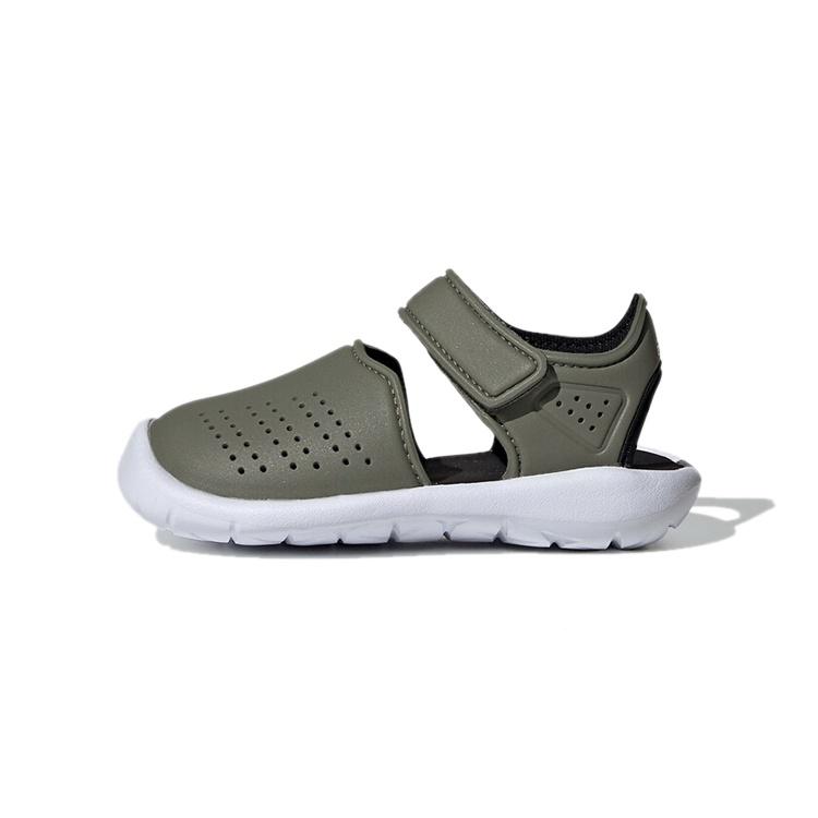 (TD) adidas FortaSwim Stripes  Glory Green  Baby FW6041 EU 20