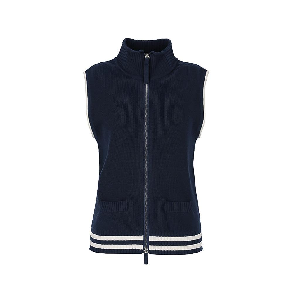 Soup Zip-Up Back Lettering Vest (Sz9Vk32)