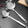 1/2 szt. Stal nierdzewna Drobnooczkowy durszlak Łyżka Cedzak Filtr do oleju Cedzak do żywności z uchwytem Bardzo drobny cedzak Gadżet kuchenny do zup i