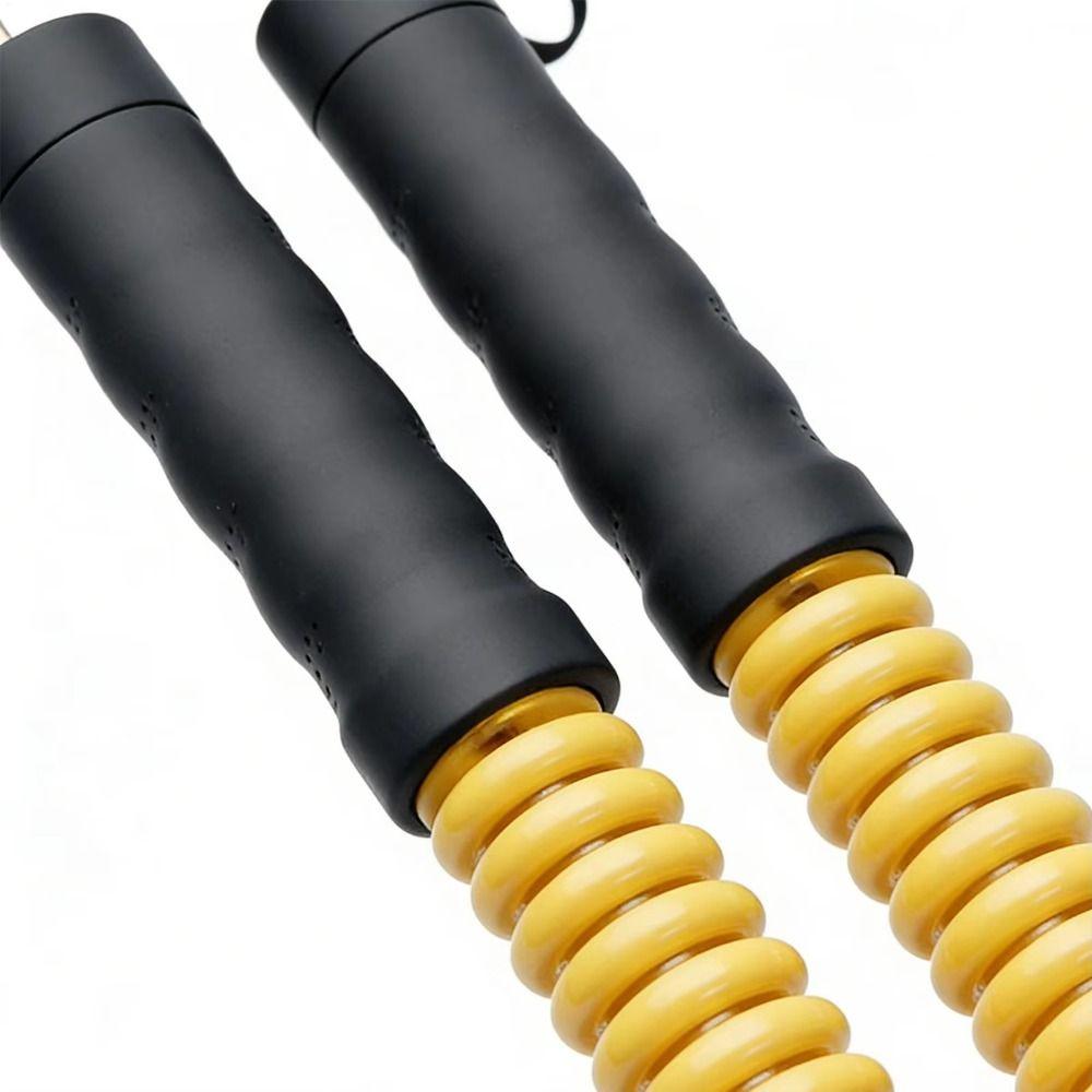 2 Pcs Non-Slip Handle Cordless Battle Rope Power Training Rod Full Body Workout