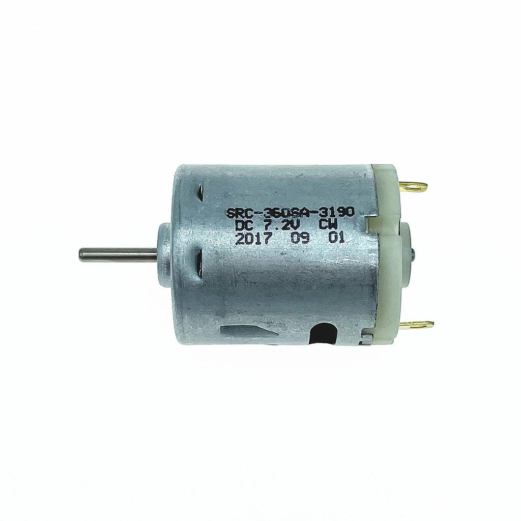 360 Mini DC Motor 3-7.2V, Strong Magnet, High Torque, Carbon Brush for DIY Models