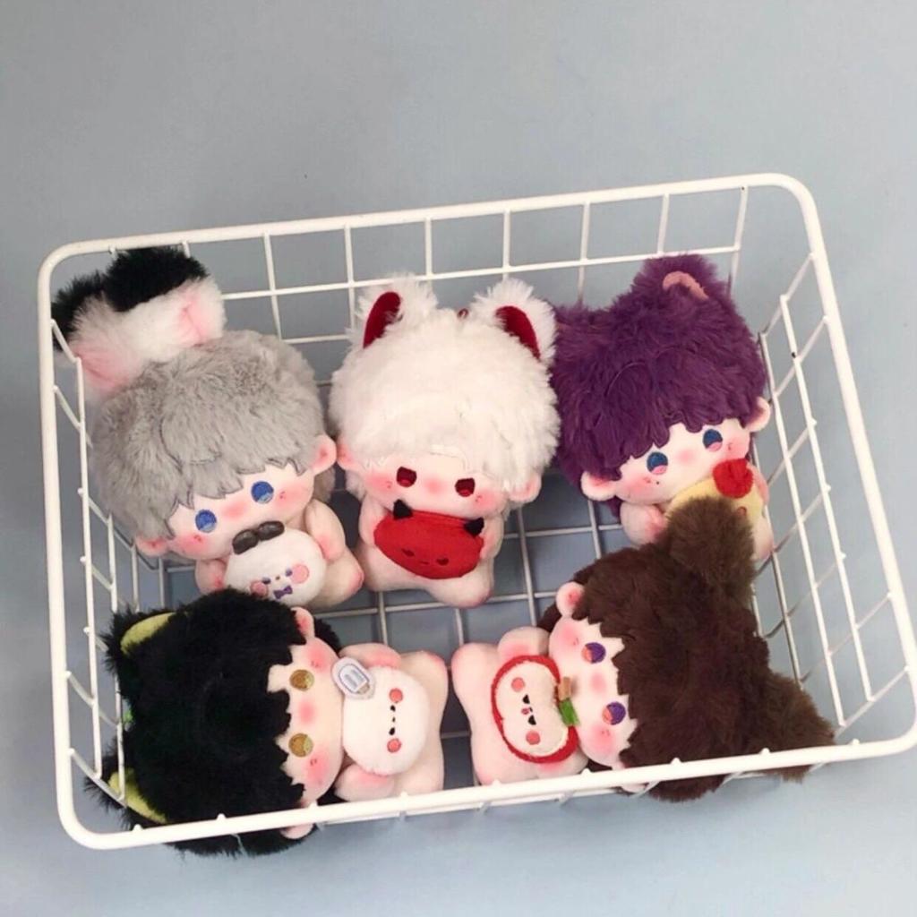 10cm Anime Love and Deep Space Hugging Cotton Dolls Sylus Aster Rafayel Caleb Zayne Plush Stuffed Toy Birthday Gift