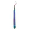 Yousheng Nail Art Clip Good Elasticity Anti-static Non-slip Tight Bite Stainless Steel Fish Stripe High Precision Eyelash Tweezer Makeup Supply