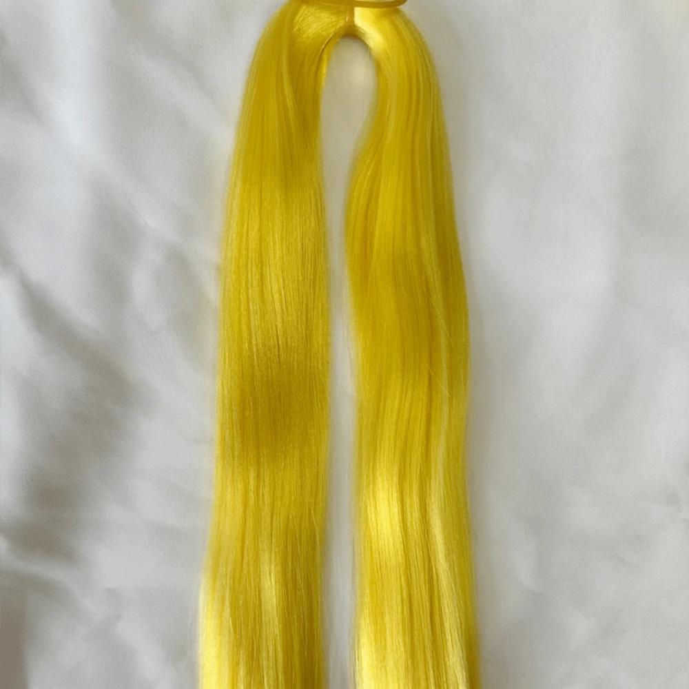 80cm/40g Colorful Series Japan Milk-Silk Doll Hair Wig DIY Repair Decor Toy Sewing Doll Wig Hair Hairline