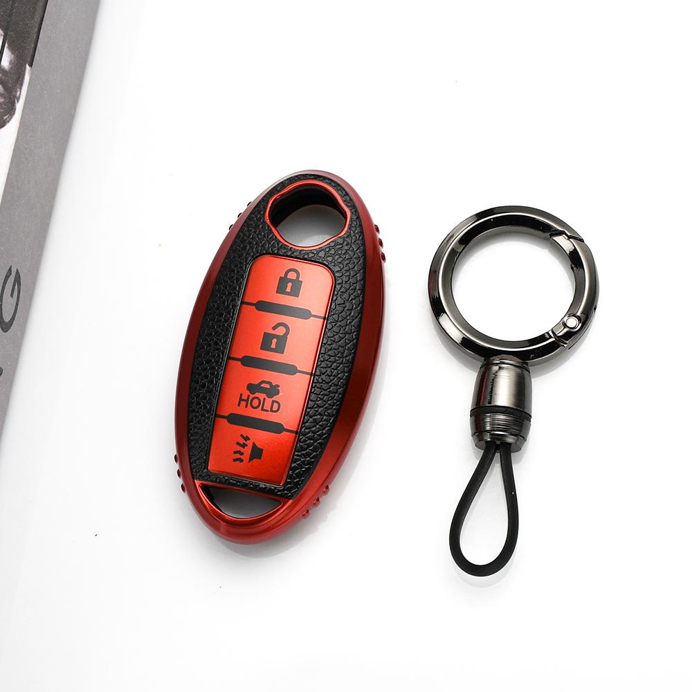 Auto Shell Accessories Car Key Case Cover Keyless For Nissan Kicks Tiida Pathfinder Qashqai X-Trail T32 Infiniti Juke J10 J11