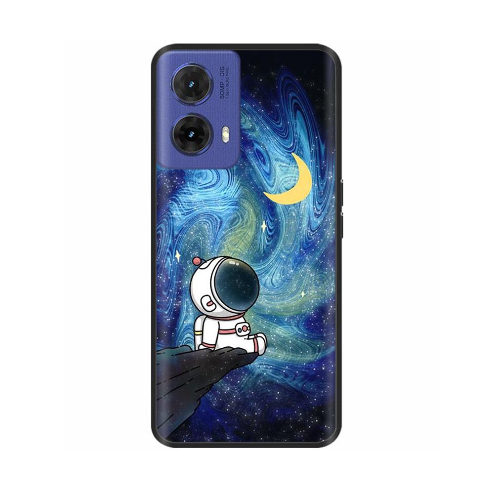 For Motorola Moto G85 Case Butterfly Soft Matte Silicone Back Cover For Moto G85 5G Cases MOTOG85 G 85 5G Funda Full Phone Coque