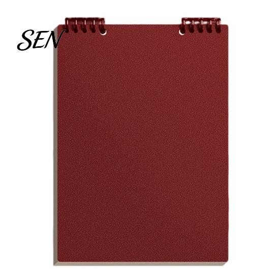 Spiral Notebook Top Bound Notebook, Premium Anti-bleed Paper Diary Book, Refillable Journal Portable A5 Notepad for Office School And Planning