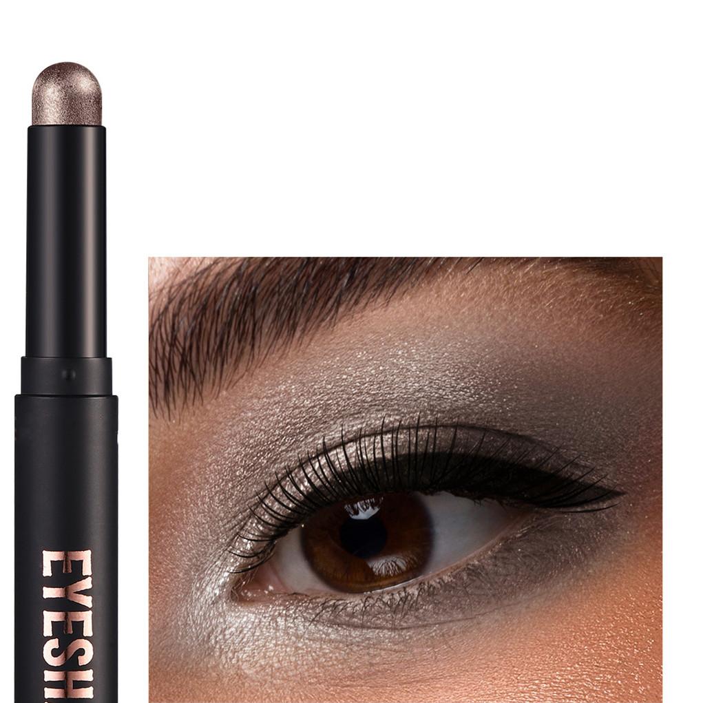 

Нові мерехтливі матові багатоколірні тіні-стіки, що добре розтушовуються, стійкі олівці для тіней, гладке нанесення для сміливого або природного макіяжу