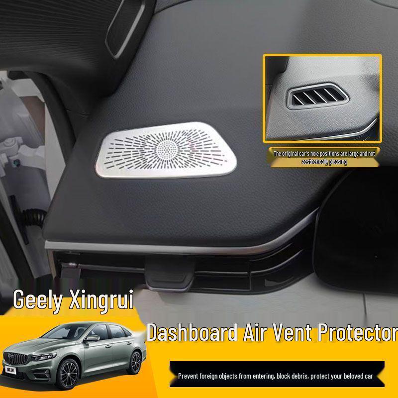 Stainless Steel Dashboard Air Vent Speaker Cover for 2020-2026 Xingrui