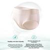 Ladies Spring and Autumn Simple A Class Colored Cotton Extended Crotch Light Abdominal High Waist Briefs