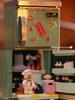 Xianci Retro Street Scene Building Blocks Educational Toy Set - TV & Refrigerator. Ideal Birthday Gift for Girls.