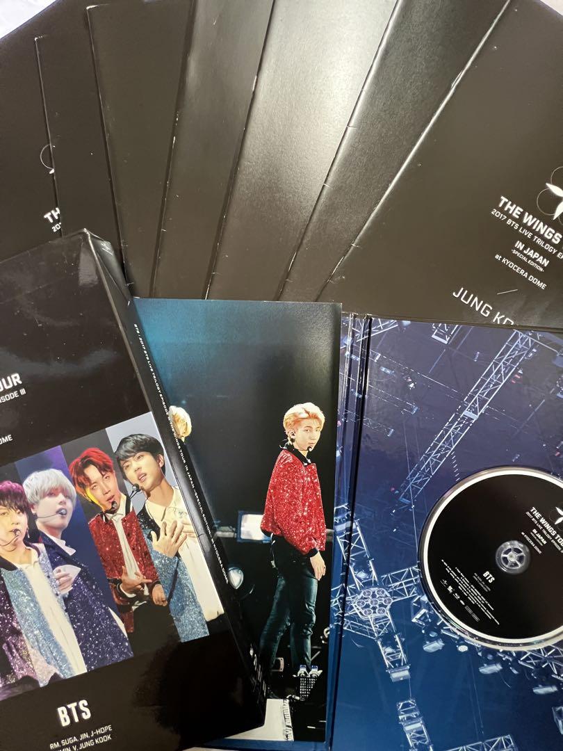 

[USED] BTS THE WINGS TOUR DVD + Photocard Set